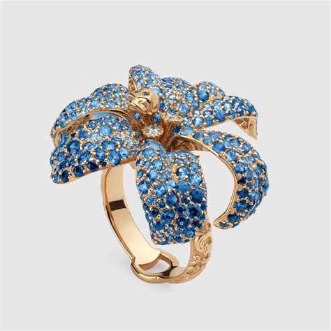 gucci ring flowers